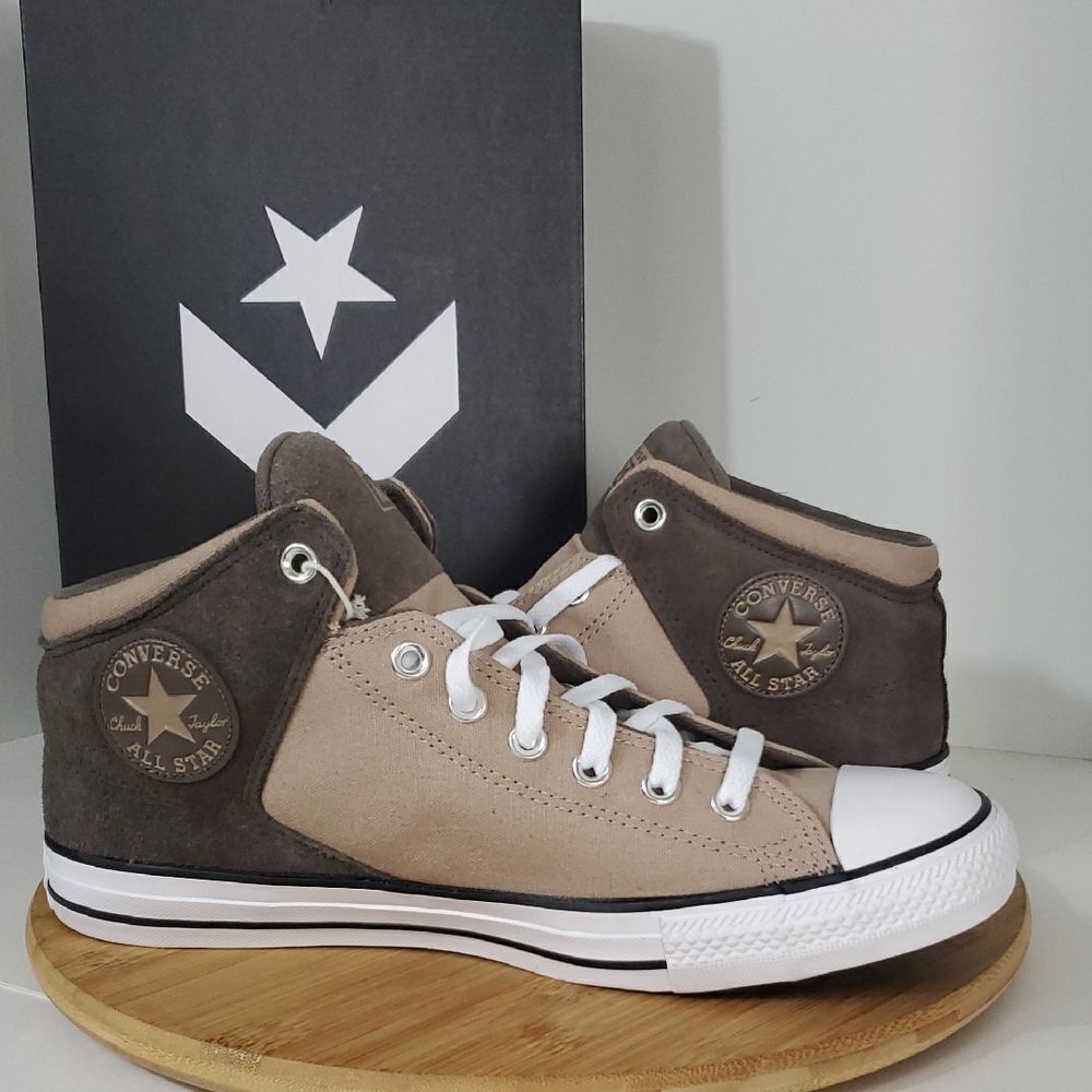 Converse All Star CTAS High Street Mid Unisex Sneakers Brown Tan M8/ W10